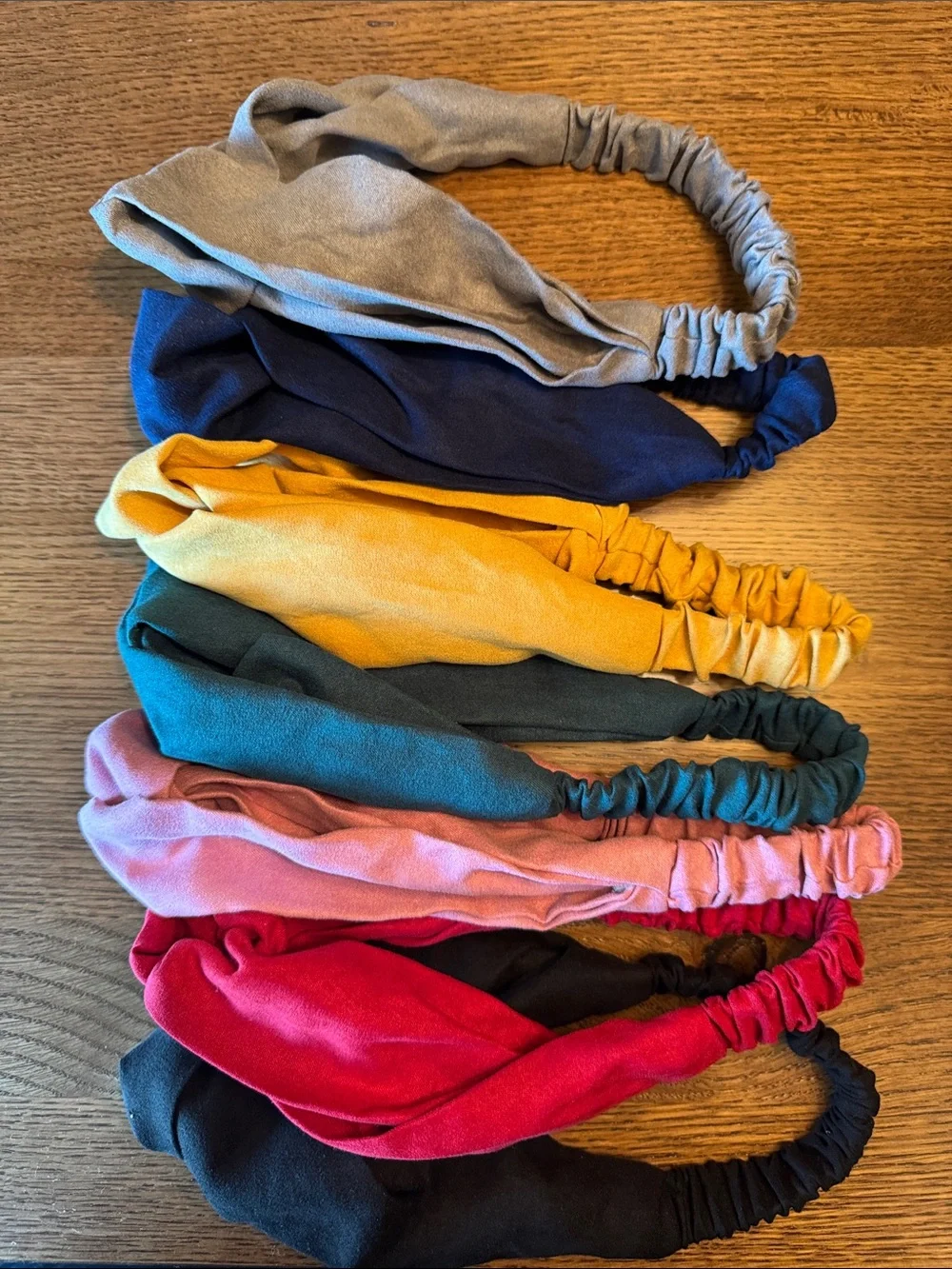 Women’s Elastic Headband Set - Multicolor Pack of seven